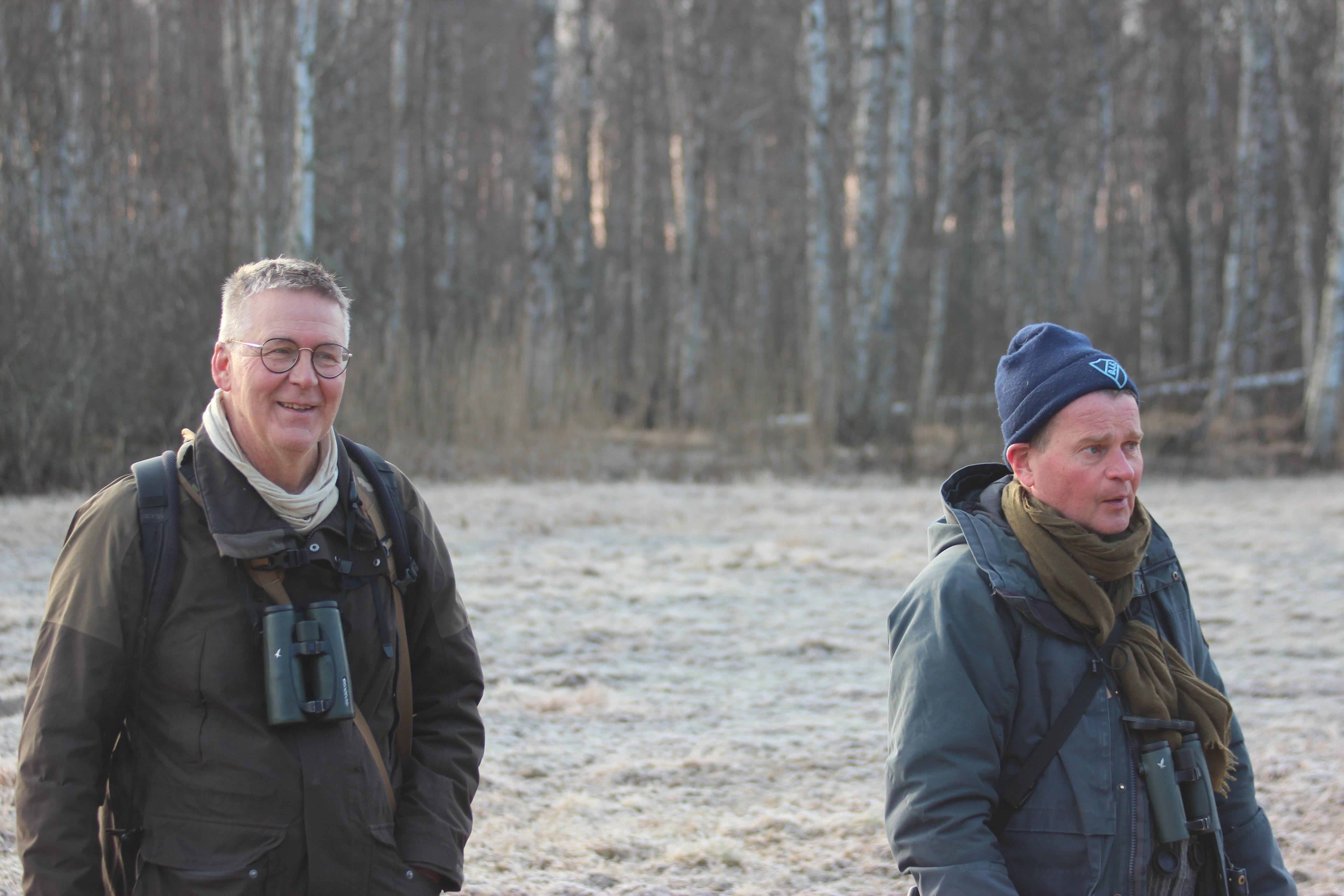 Johan Nilsson och Magnus Liljefors i bild.