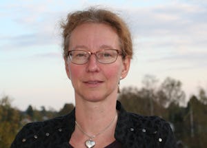 Yvonne Dellmark, ordförande för Karolinska universitetssjukhusets läkarförening