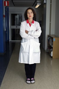 Marta Christensson är överläkare på Karolinska Universitetssjukhus, forskare på KI och ordförande för Stockholms sjukhusläkarförening.