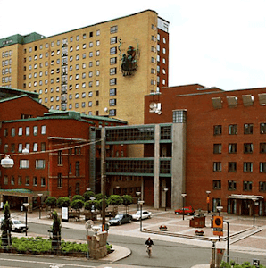 Sahlgrenska universitetssjukhuset i Göteborg.