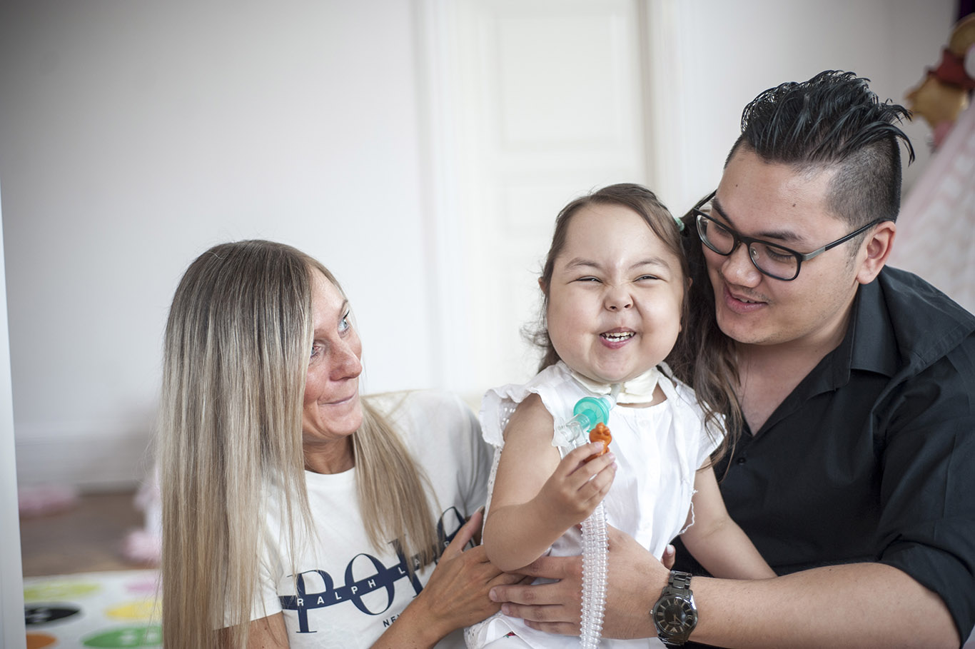 Att få mellanlanda på en rehabiliteringsklinik efter BIVA med personal som var kunnig inom andningsvård hade betytt mycket för familjen som kände sig väldigt övergivna på en vanlig vårdavdelning. Foto: Li Fernstedt