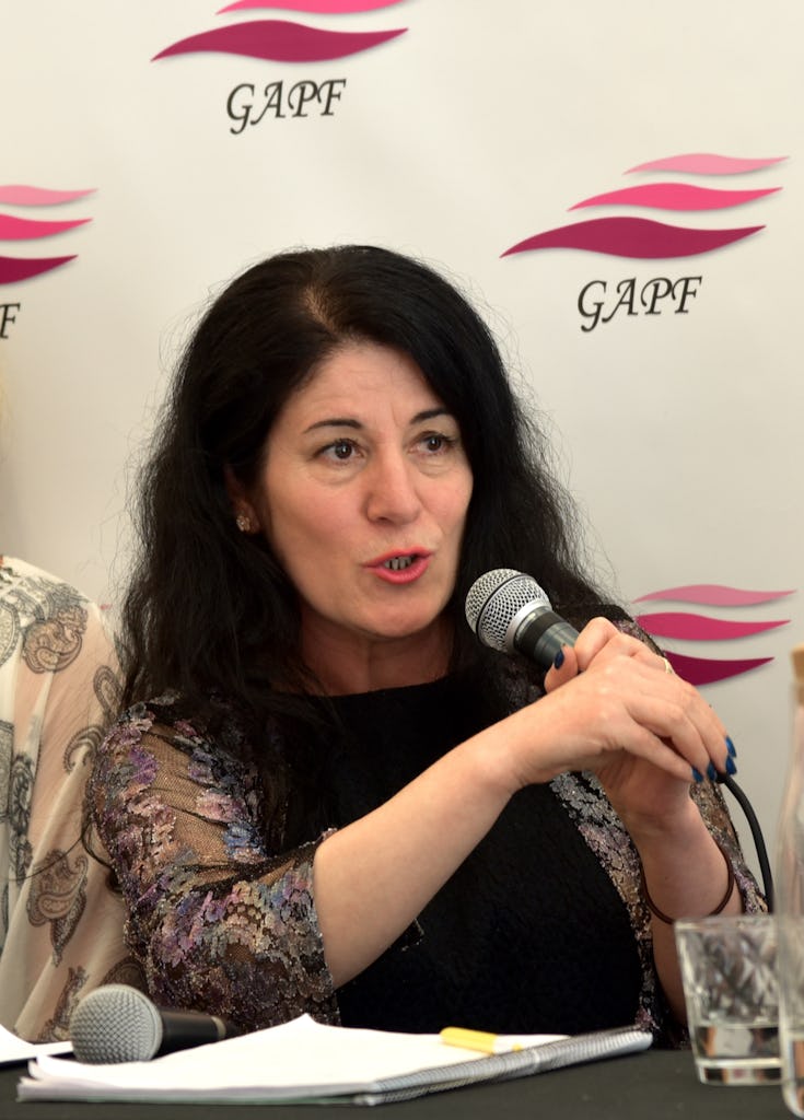 Sara Mohammad, ordförande i GAPF. Foto: Anna Sofia Dahl