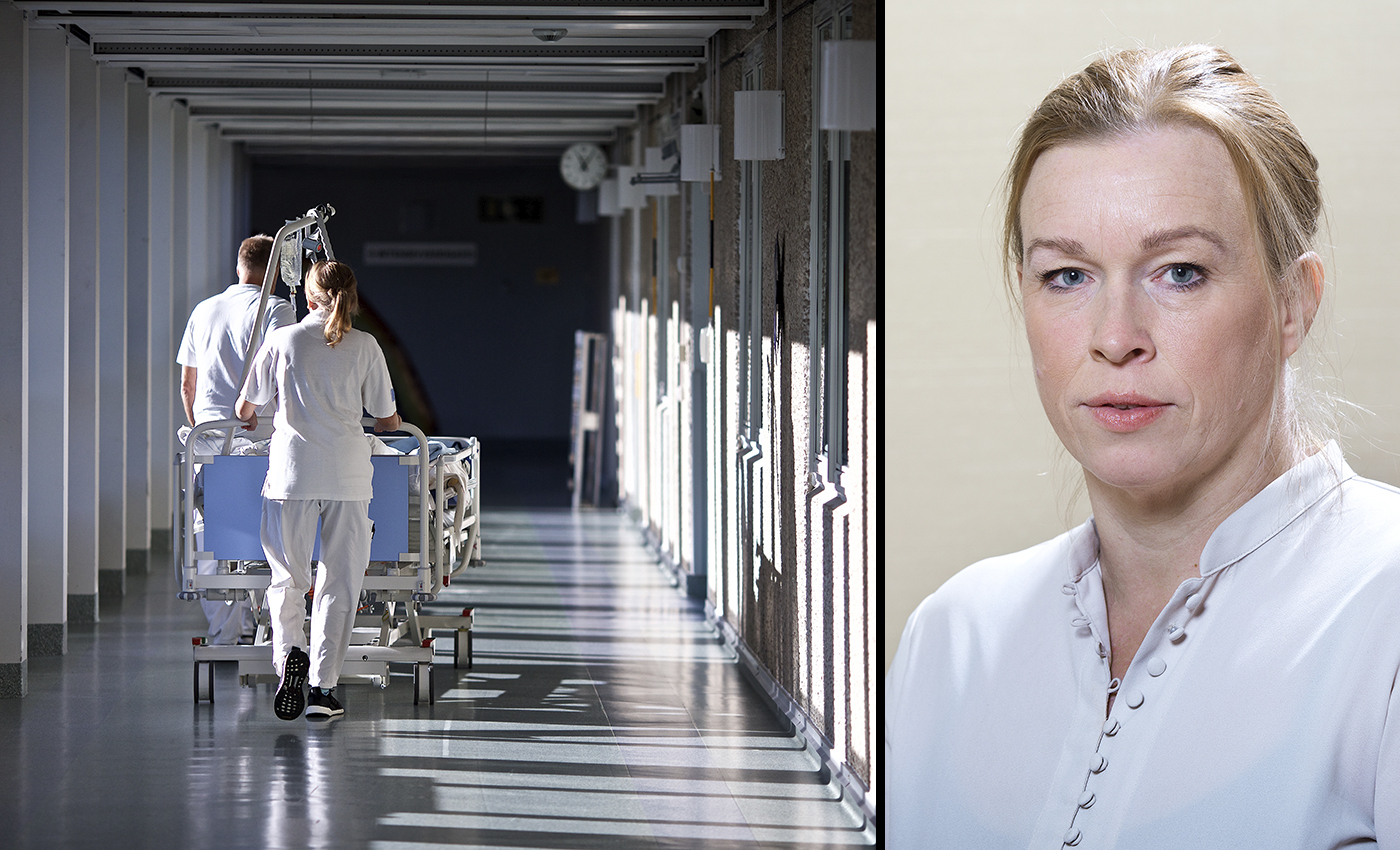 Elin Karlsson, ordförande i Sjukhusläkarna.