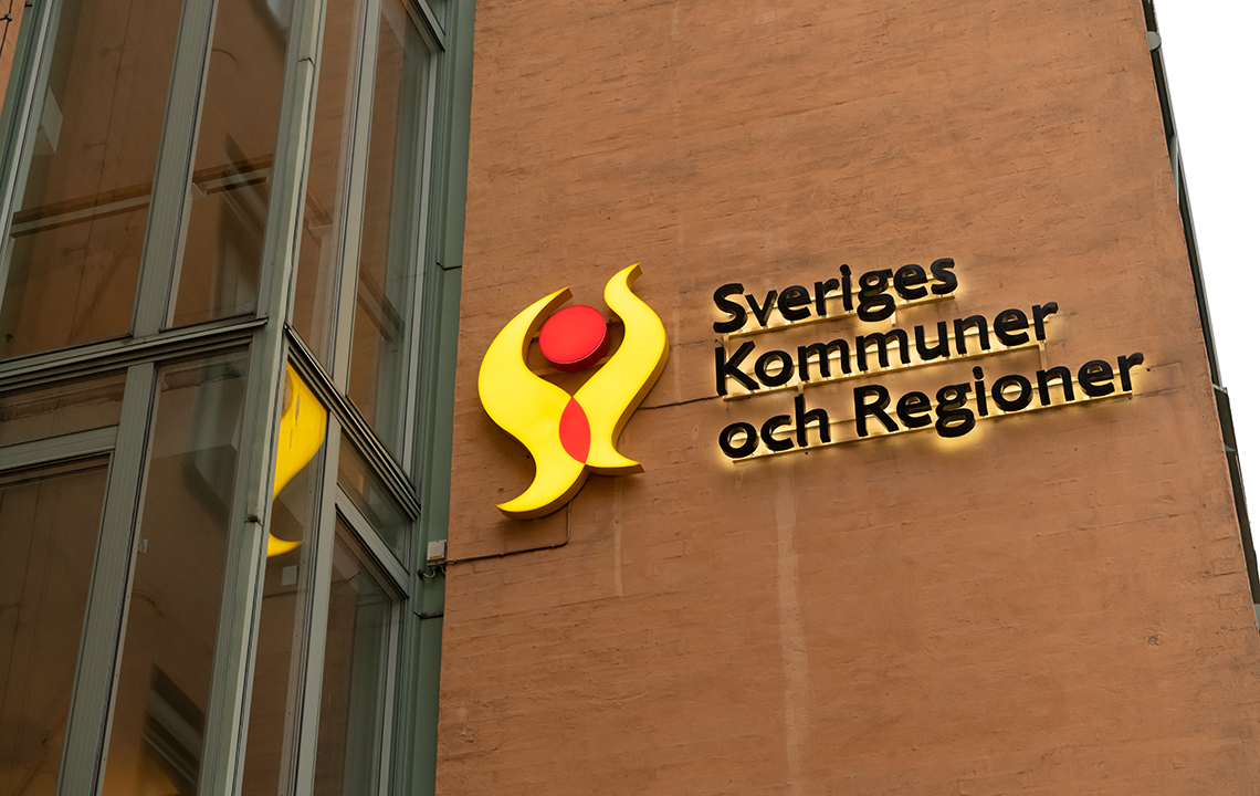 SKR:s fasad. Foto Hans Alm SKR