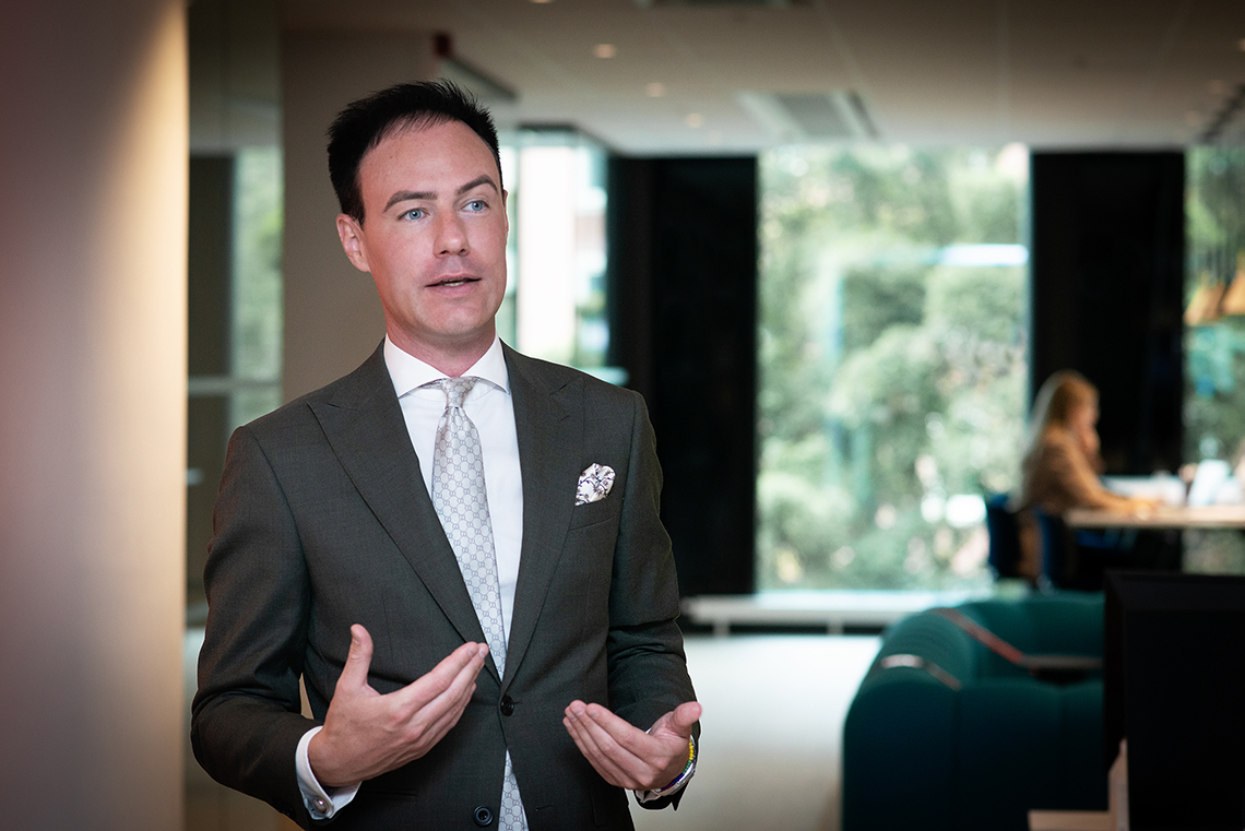 Martin Sjögren Randstad, som sitter i UUA:s styrelse. Foto: Eva Malmsten Nordell