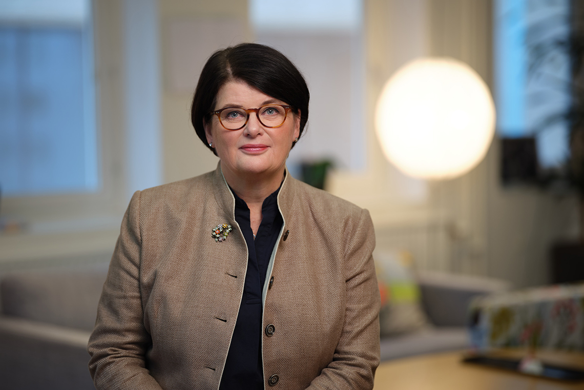 Heike Erkers, Akademikerförbundets SSR:s ordförande