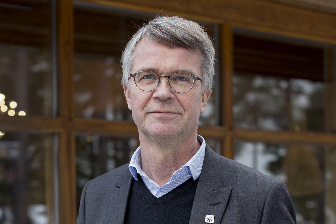 Peter Larsson, nationell samordnare för samhällsomställningen vid större företagsetableringar och expansioner i Norrbotten och Västerbottens län.