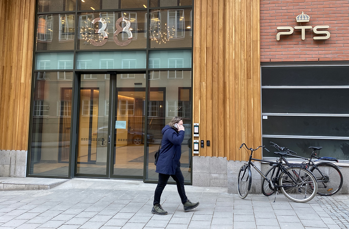 Post- och telestyrelsens nya huvudkontor på Hälsingegatan 38 i Stockholm. Foto: Stefan Karlsson