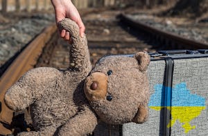 6000 barn kan att komma till Sverige på flykt undan kriget i Ukraina, enligt Migrationsverkets prognos. Foto: Getty.