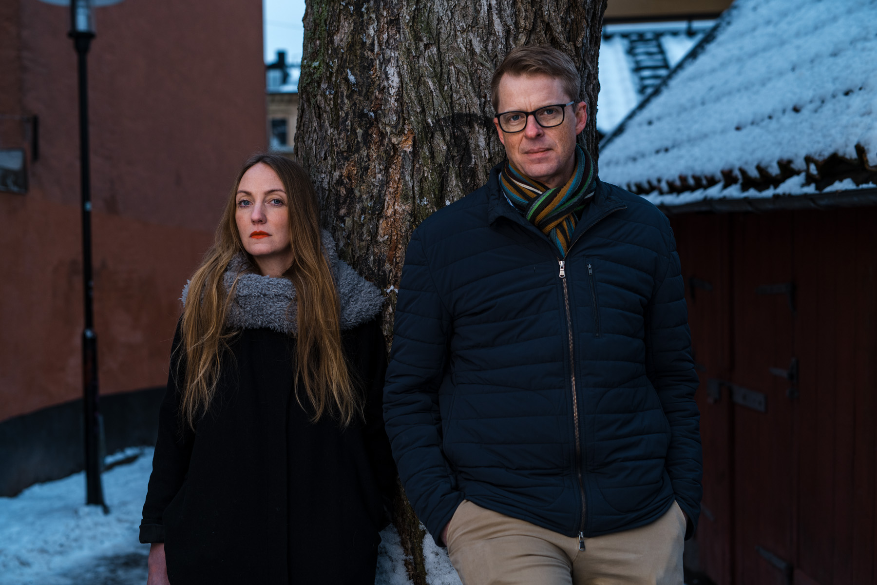 Elin Månsson är samordnare för Trefas-arbetet i Järva. Anders Ögren representerar Kriminalvården i Trefas operativa grupp.