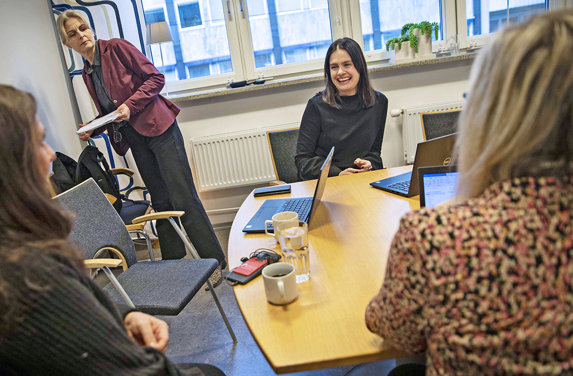 En viktig del i arbetet är att göra cheferna medvetna om jämställdhetsperspektivet. Foto: Anna Simonsson.