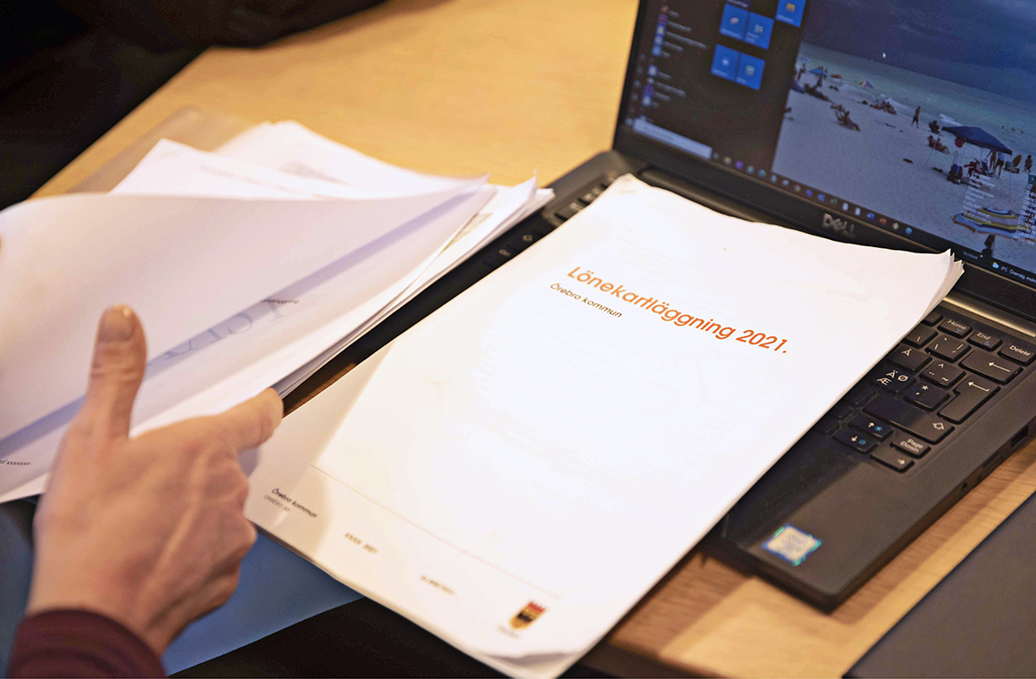 Lönekartläggning 2021, Örebro kommun. Foto: Anna Simonsson.