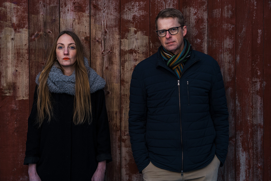 Elin Månsson är samordnare för Trefas-arbetet i Järva. Anders Ögren representerar Kriminalvården i Trefas operativa grupp.