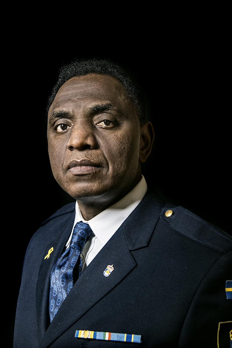 Jacques Mwepu, chef Kumlaanstalten. Foto Johan Bergmark