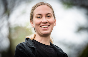 Kajsa Hansson, doktor i nationalekonomi vid Linköpings universitet och författare till avhandlingen Moral Illusions.