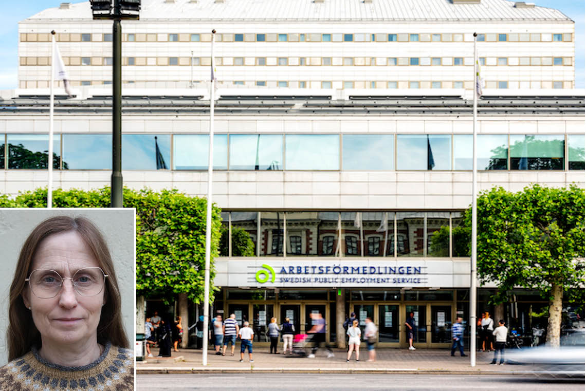 Arbetsförmedlingen varslar samtliga beslutshandläggare. Foto: Arbetsförmedlingen/montage
