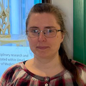 Klara Johansson, forskare vid institutionen för epidemiologi och global hälsa på Umeå universitet. Foto: Göran Lönnberg