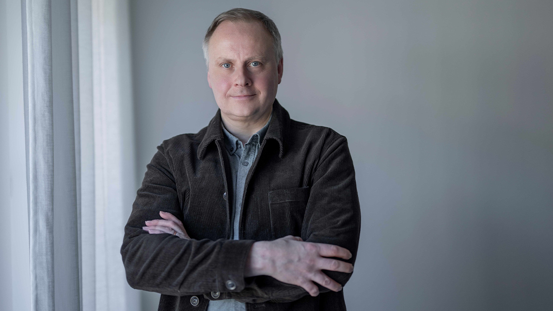 Porträttbild på Patrick Joyce