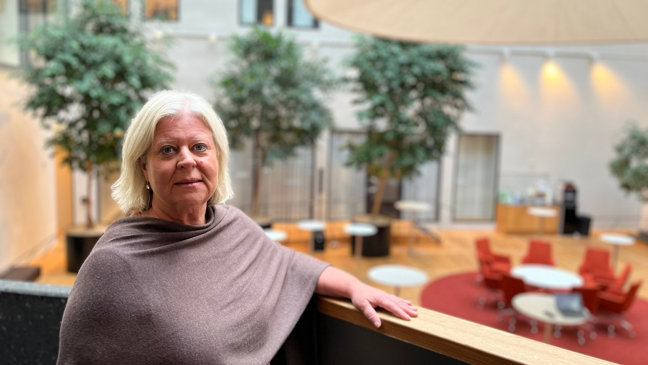 Porträtt på Camilla Waltersson Grönvall.