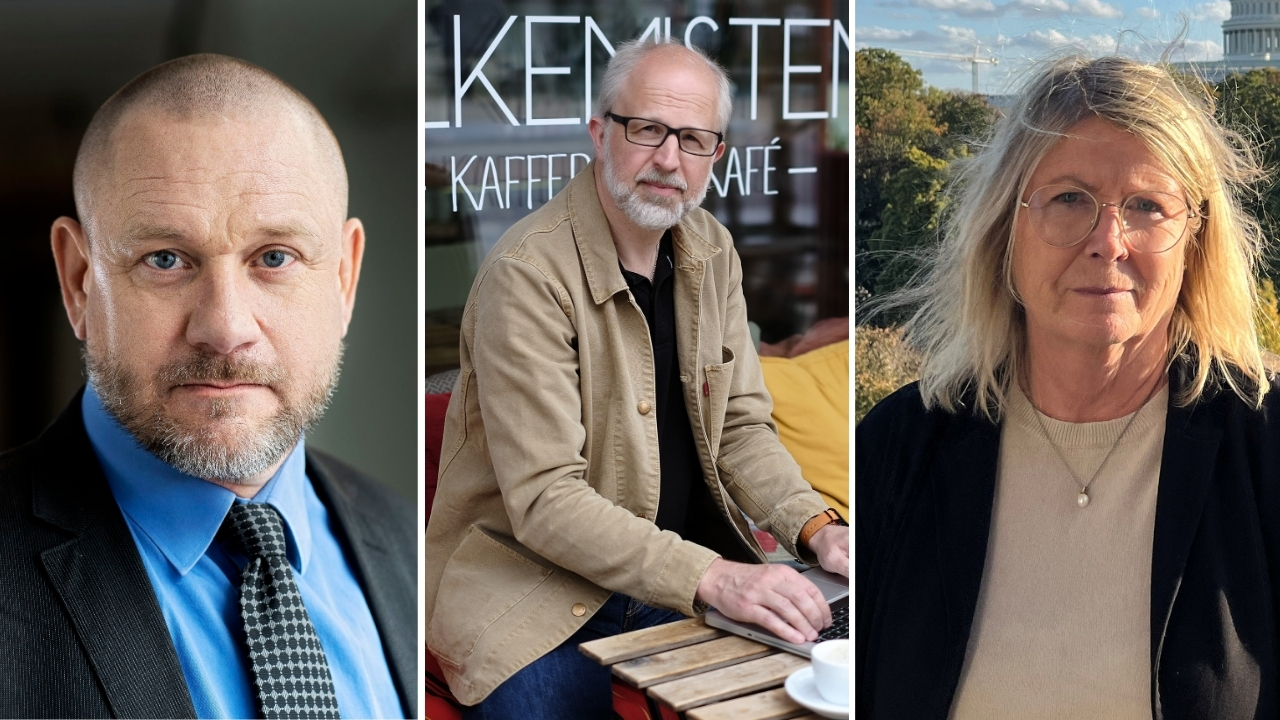 Staffan I Lindberg, Martin Börjesson och Maria Östberg Svanelind.