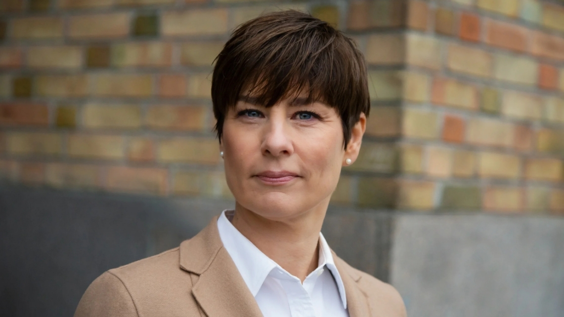 Porträtt på Sofia Rydgren Stale till artikeln om att hon är ny ordförande för Saco.