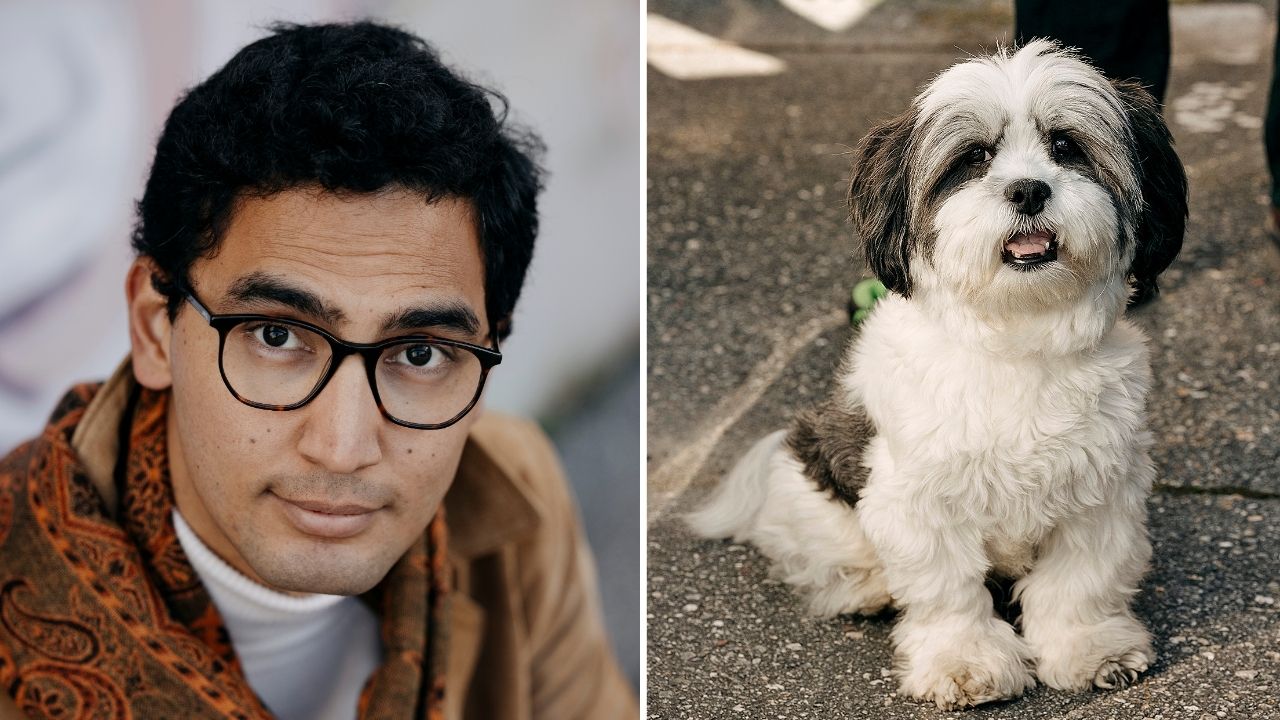 Jakob Nadir och hunden Gosan