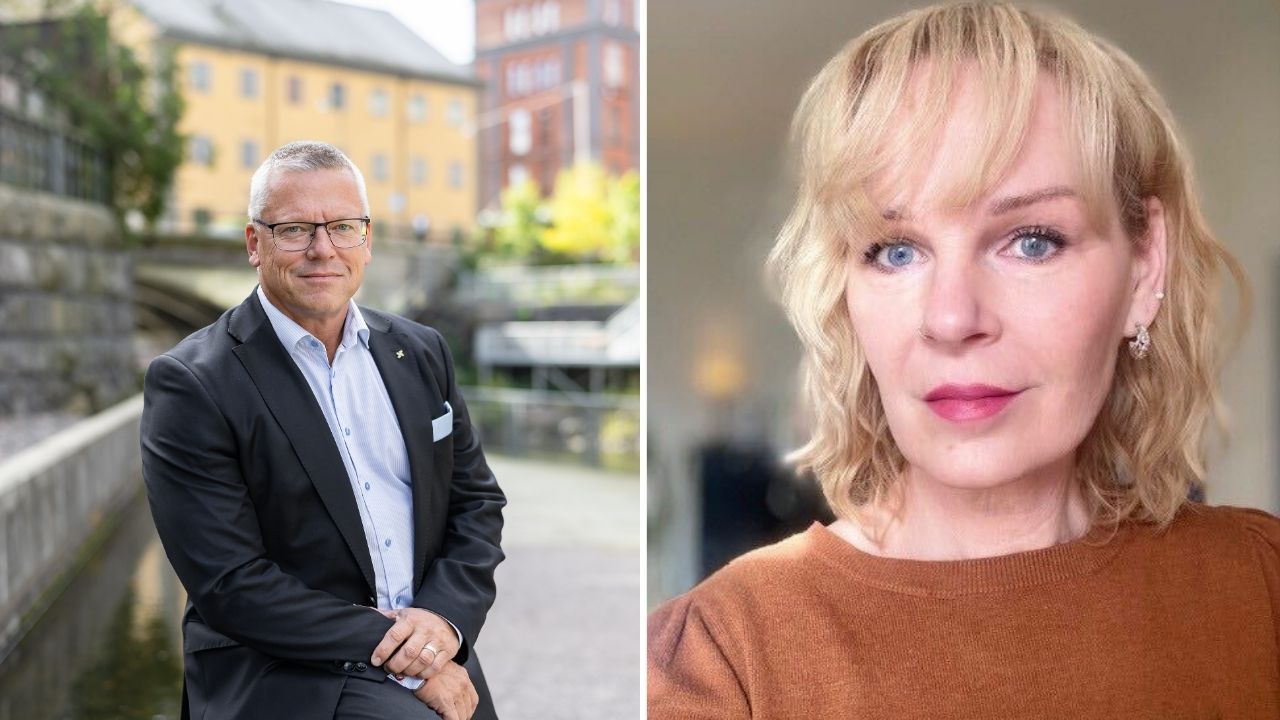 Porträttbilder på Rebecca Wallander och Carl Bartler till nyhetsartikeln om att Akademikerförbundet SSR säger upp avtal med Norrköping kommun.