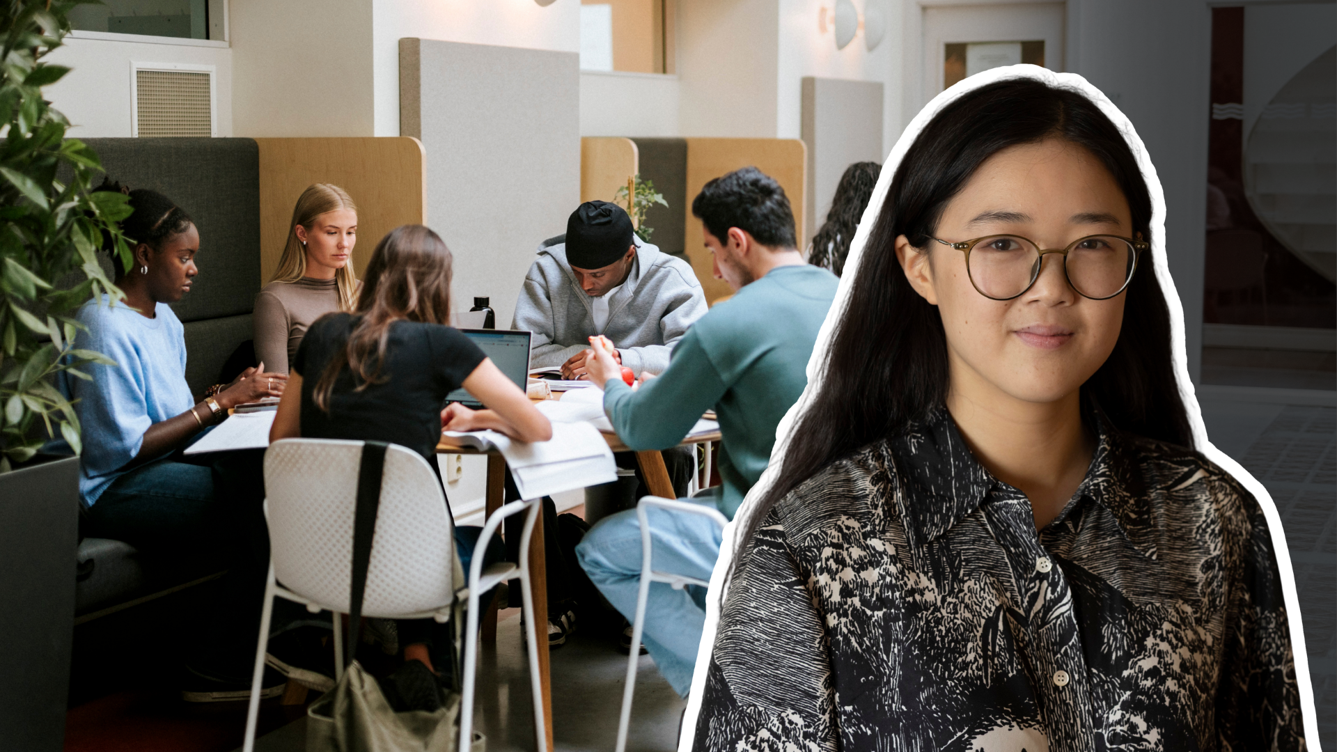 Porträttbild på debattören Julia Qiu.