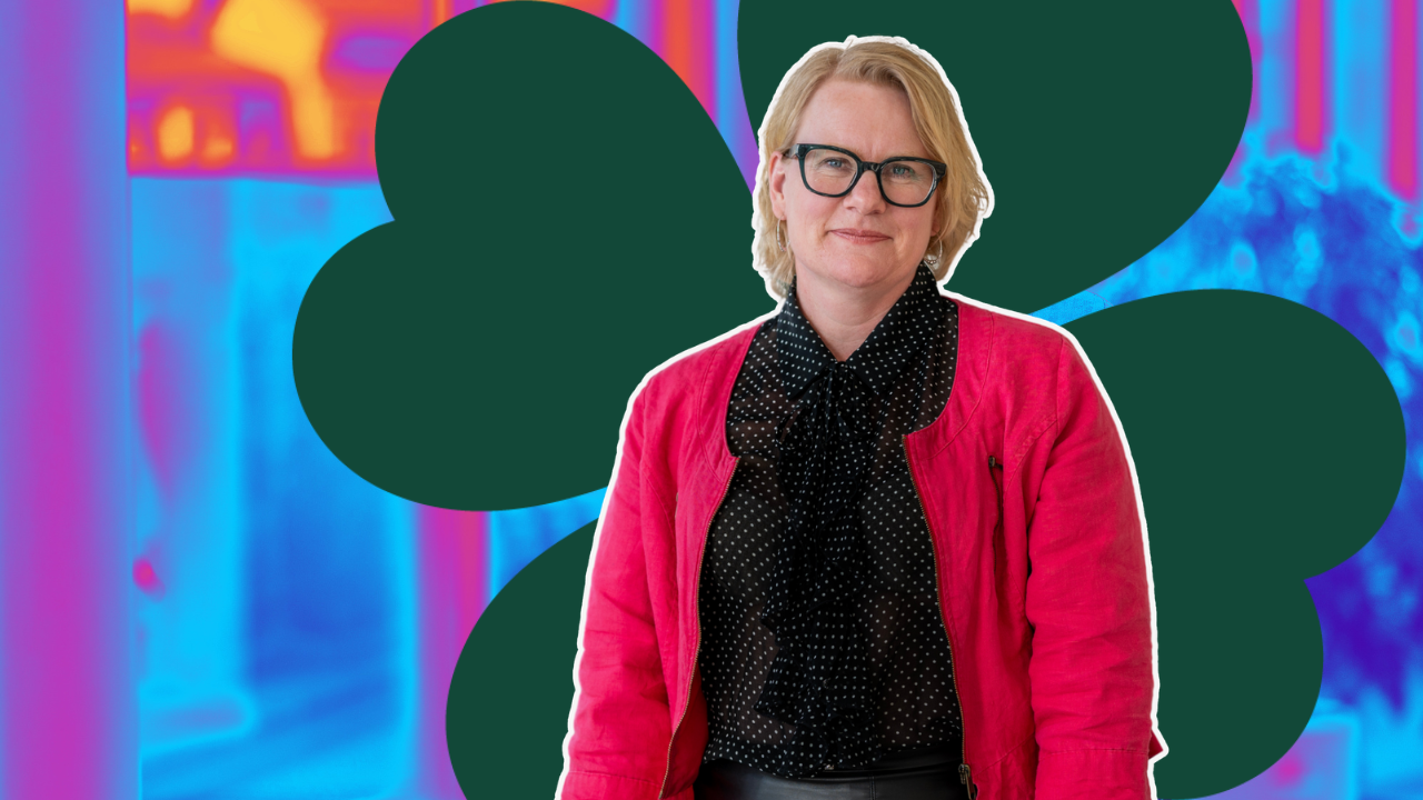 Porträtt på Martina Johansson för artikeln om arbetsmiljöfrågor inför valet. Foto: Centerpartiet/Press