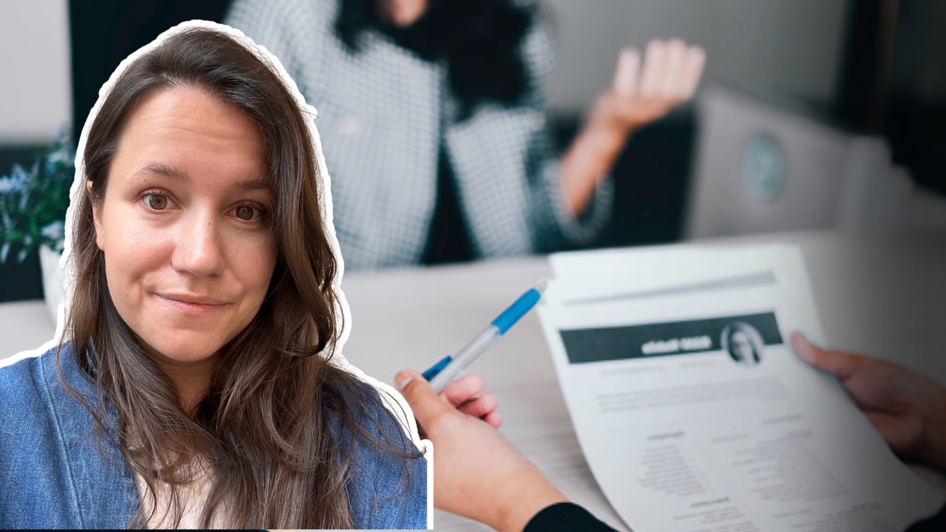 Kvinna i arbetsintervju till artikeln om att en gravid kvinna diskriminerades vid en jobbintervju.