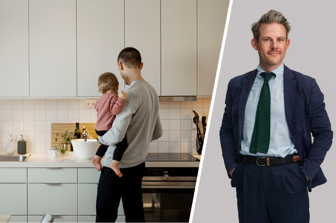 Porträtt på Mikael Smeds Akademikerförbundet SSR:s chefsjurist.