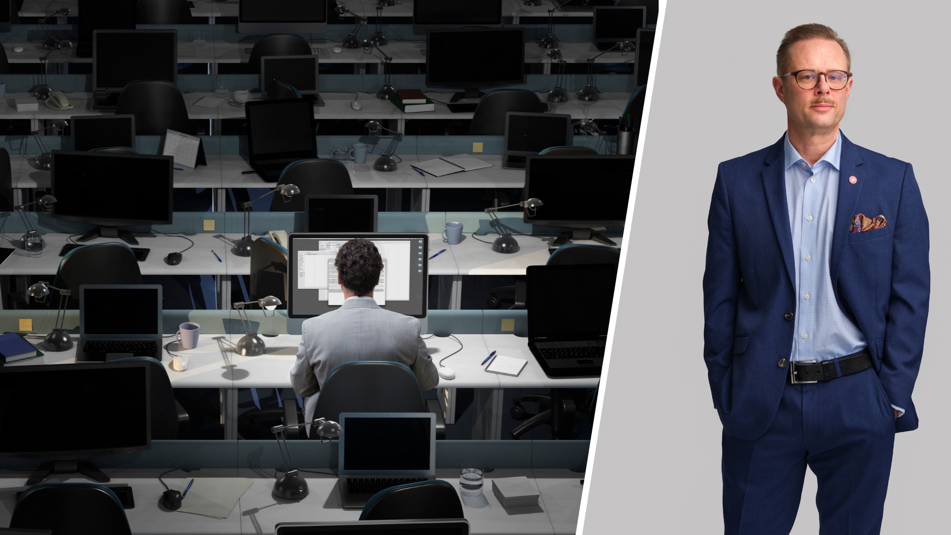 Daniel Hjalmarsson, utvecklingsstrateg på Akademikerförbundet SSR.