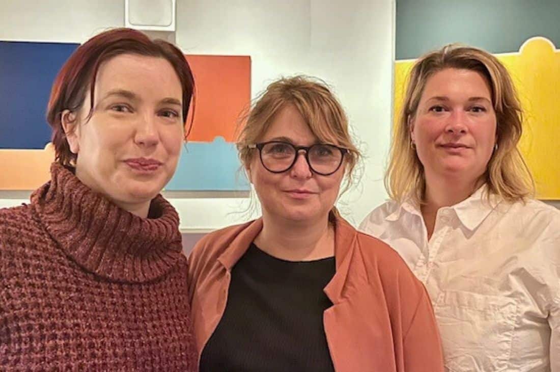 Porträttbild på Emma Wennerström, socionom och verksamhetschef, Barnrättsbyrån, Fanny Eklund, socionom och verksam i civilsamhället och Nina Micaux, socionom med lång erfarenhet som familjebehandlare