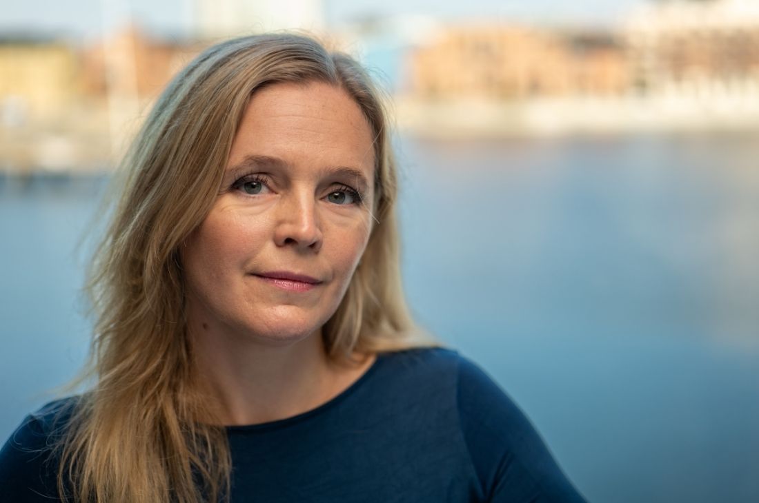 Porträtt på Sara Eldén, sociolog och professor vid Malmö universitet.