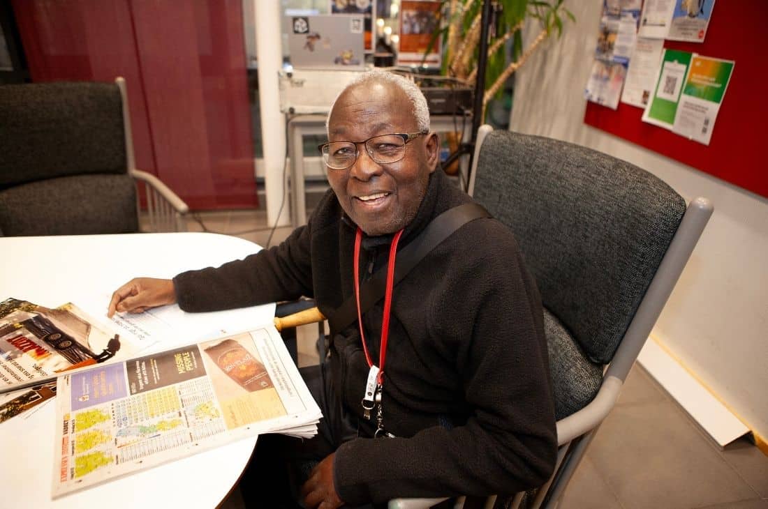 Porträttbild på Amadou Sowe