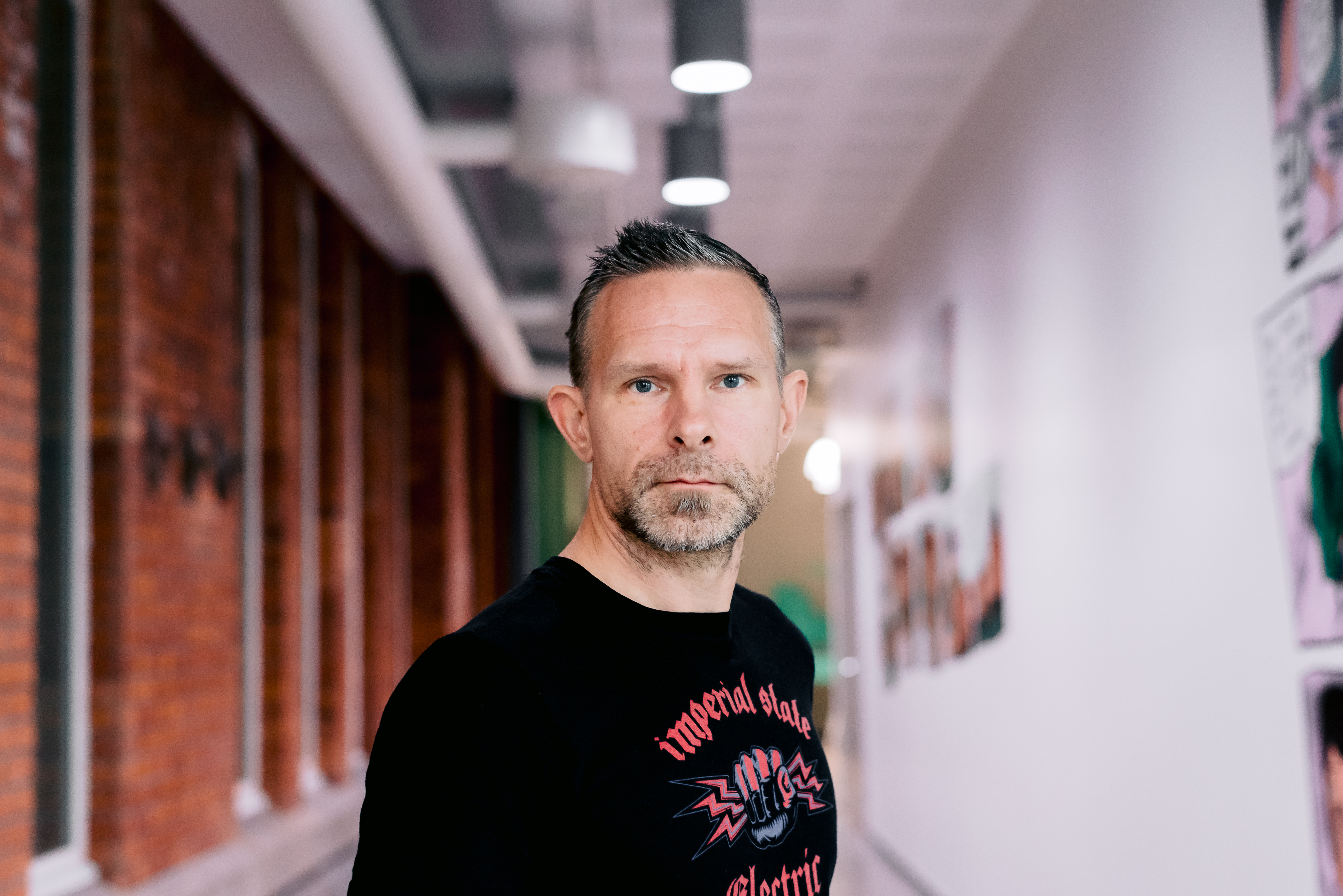 Porträtt på Magnus Dahlstedt