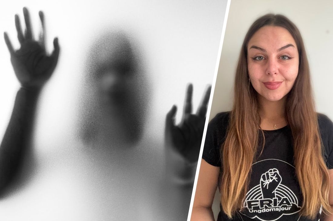 Porträttbild på Sofia Skau till artikeln om kvinnor i gängkriminella miljöer.