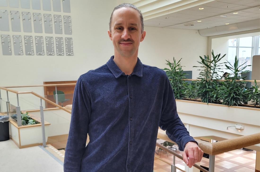 Porträtt på Peter Lindqvist.