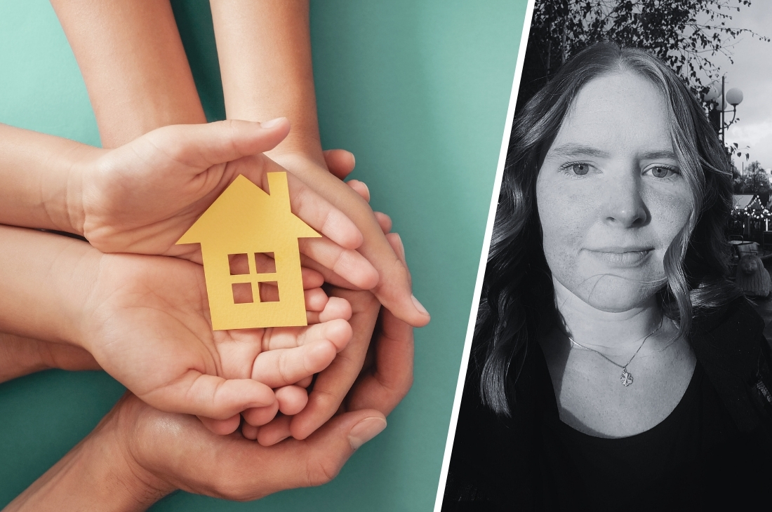 Porträtt på Evelina Fridell