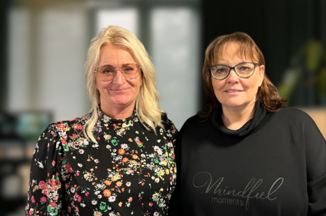 Porträttbild på Jeanette Rossling och Camilla Frii