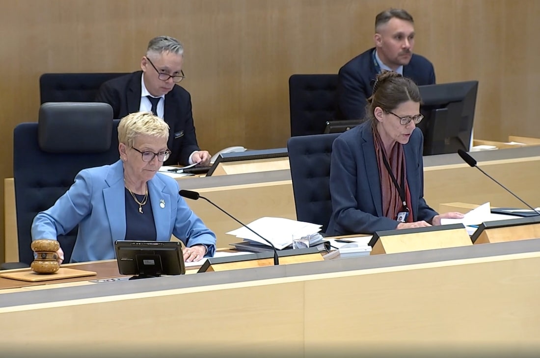 Votering i Riksdagen