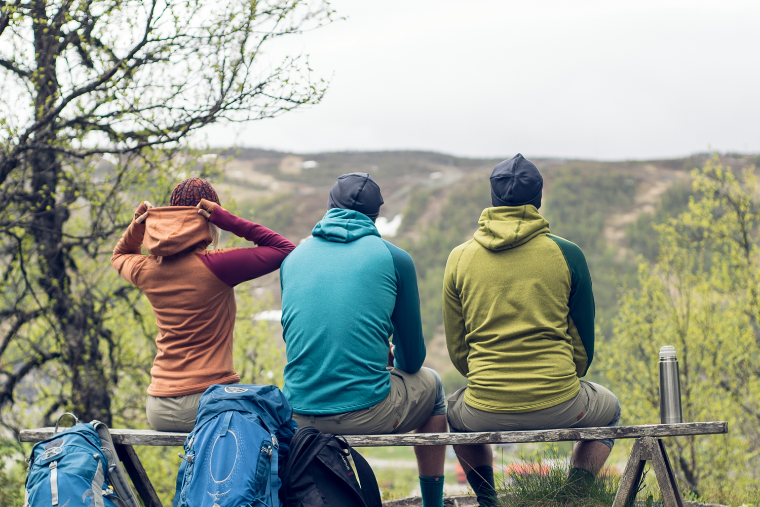 RÖJK på väg upp till Blixgruvan i Ramundberget