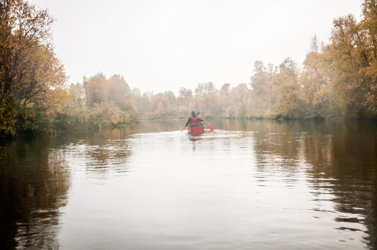 RÖJK paddlar utanför Flon