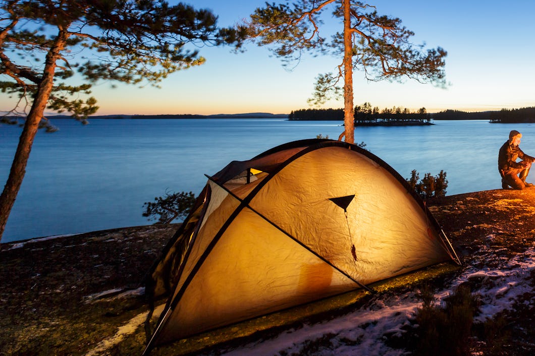 Wildcampen in Finnland