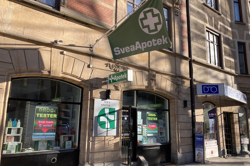 Svea Apotek, på Sveavägen i Stockholm.