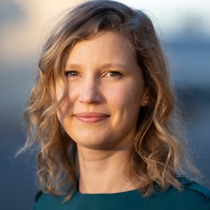 Caroline Alvebratt, forskare vid institutionen för farmaci på Uppsala universitet.