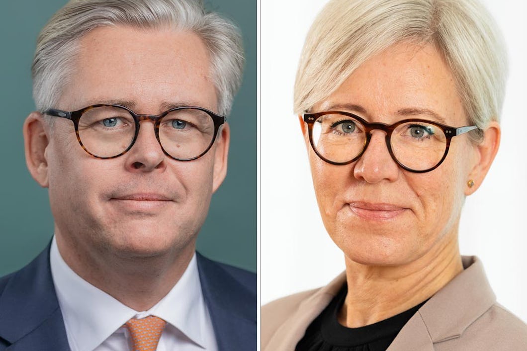 Fredrik Andersson och Sofia Wallström.