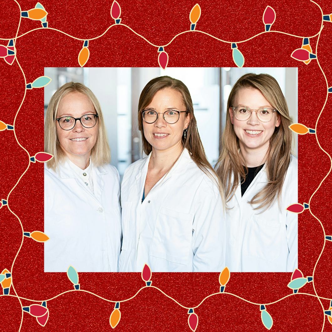 Sofia Mattsson, Helena Norberg och Linda Rankin.