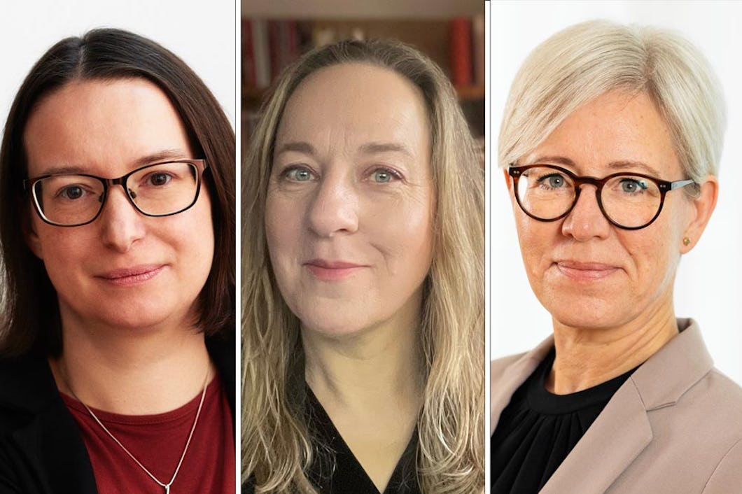 Agnieszka Madej, Lena Ring och Sofia Wallström.