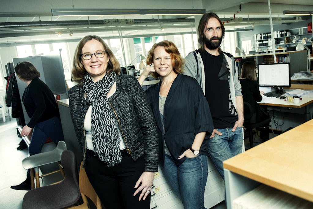 Två av tre svenska beställare känner inte till AIX Arkitekter. Den trenden ska vändas med hjälp av nyrekryterade kommunikationschefen Linda Fritzner och kollegorna Kajsa Almgren och Petter Simonsson.
